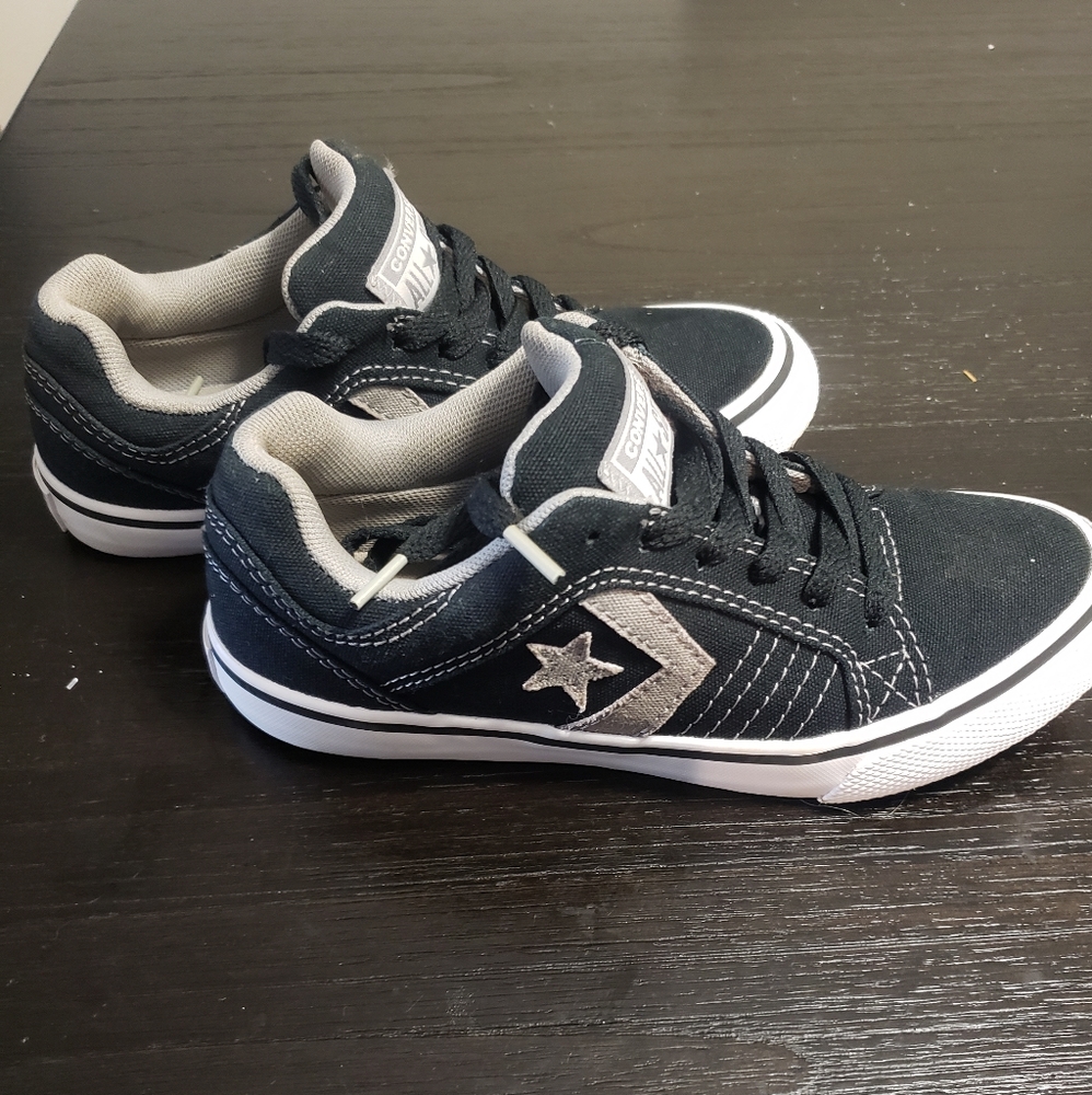 Boys size 1 converse